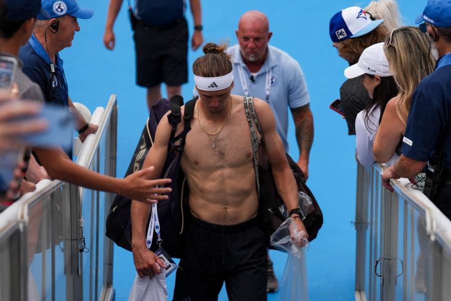 Alexander Zverev hat sich im Achtelfinale von Cincinnati verabschiedet.