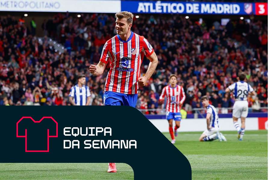 Sorloth marcou quatro golos na goleada sobre a Real Sociedad