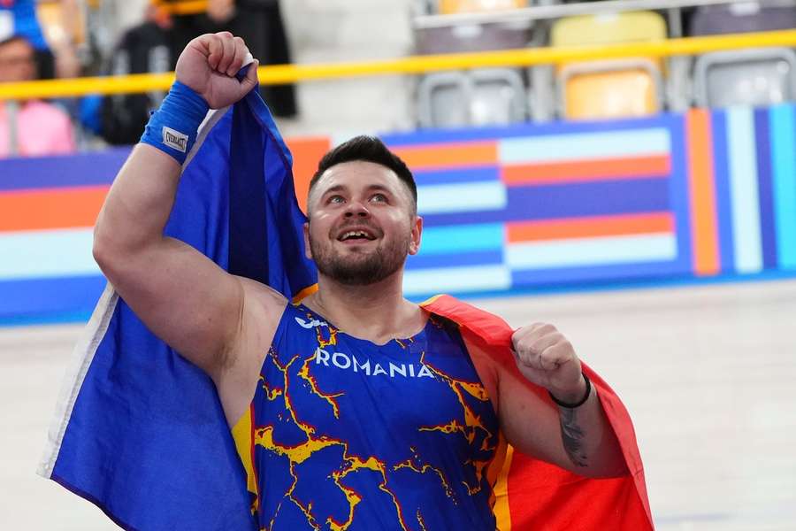 Andrei Rareş Toader, medaliat cu aur la greutate la Europenele de sală