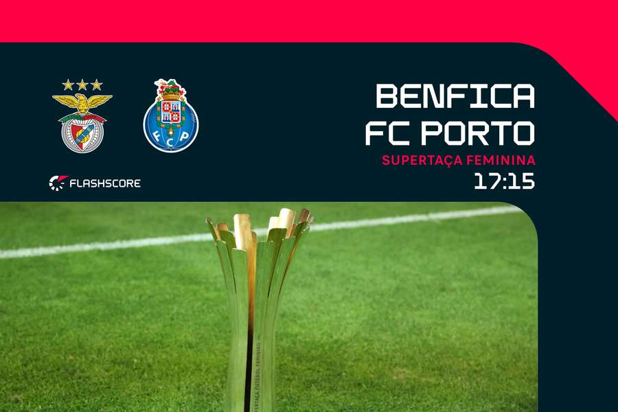 Benfica e FC Porto discutem a Supertaça feminina em Viseu Benfica e FC Porto discutem a Supertaça feminina em Viseu
