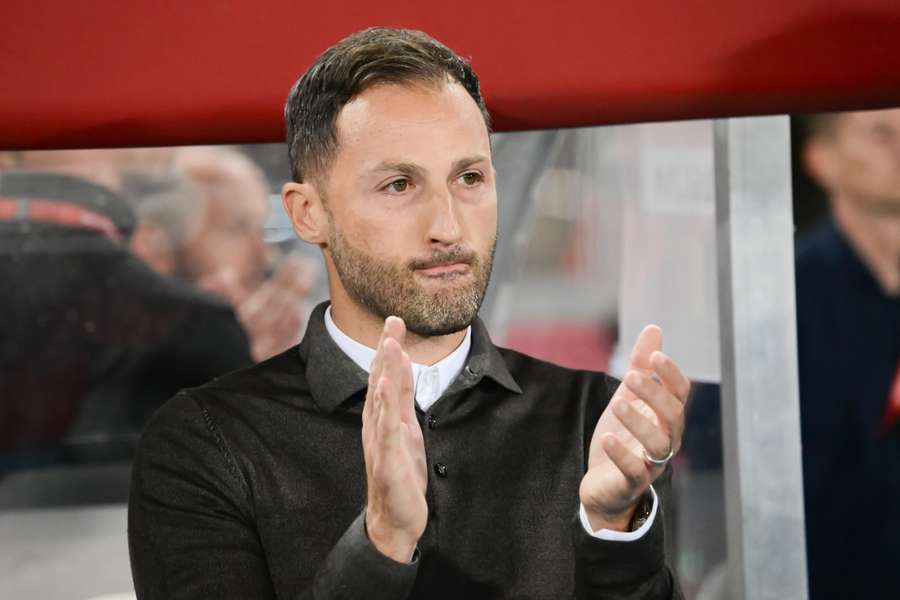 Bondscoach Domenico Tedesco van België