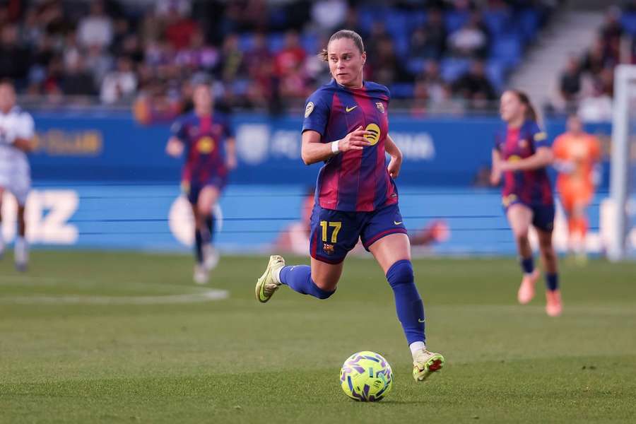 Ewa Pajor odblokowała jedno z najtrudniejszych zwycięstw sezonu dla Barcelony Ewa Pajor odblokowała jedno z najtrudniejszych zwycięstw sezonu dla Barcelony