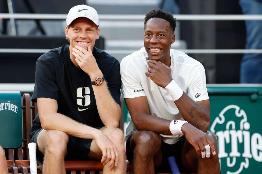 Jannik Sinner aj Gael Monfils budú na French Open v hľadisku. Jannik Sinner aj Gael Monfils budú na French Open v hľadisku.