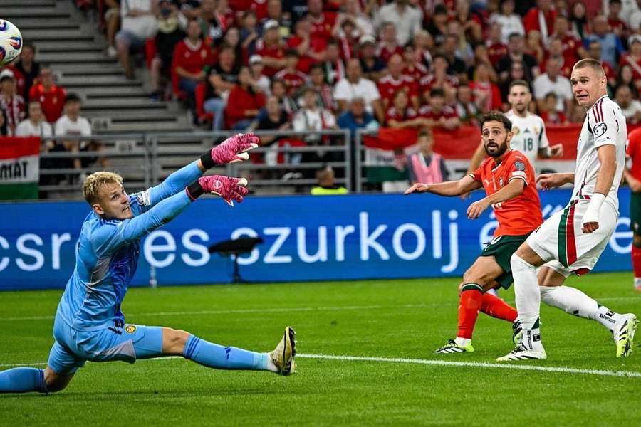 Bernardo Silva fez o primeiro golo de Portugal em Budapeste