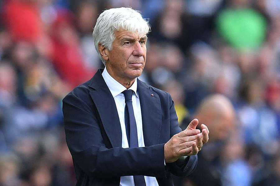 Gasperini's Atalanta are five points behind league leaders Napoli in Serie A