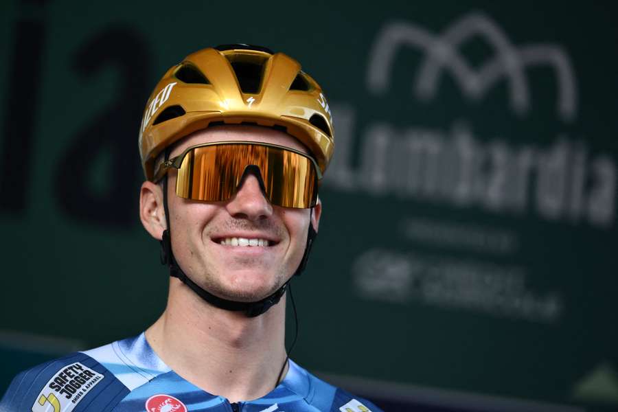 Evenepoel sur le Tour de Lombardie 2025. Evenepoel sur le Tour de Lombardie 2025.