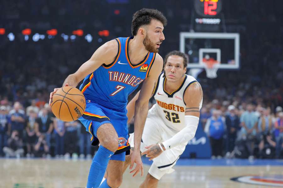Chet Holmgren of the Oklahoma City Thunder Chet Holmgren of the Oklahoma City Thunder