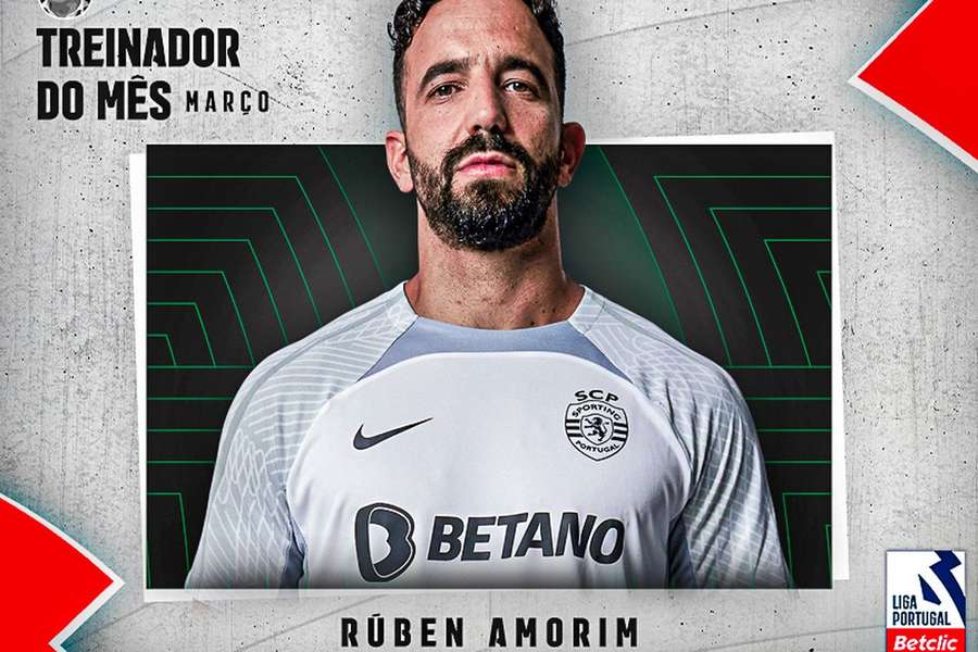 Rúben Amorim, treinador do Sporting