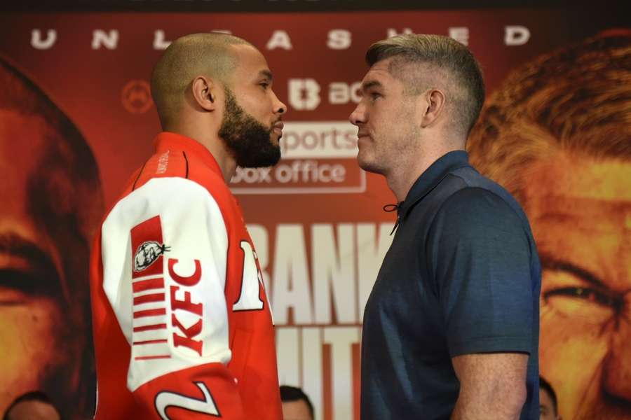 Chris Eubank Jr and Liam Smith faced off with one another at a press conference back in November