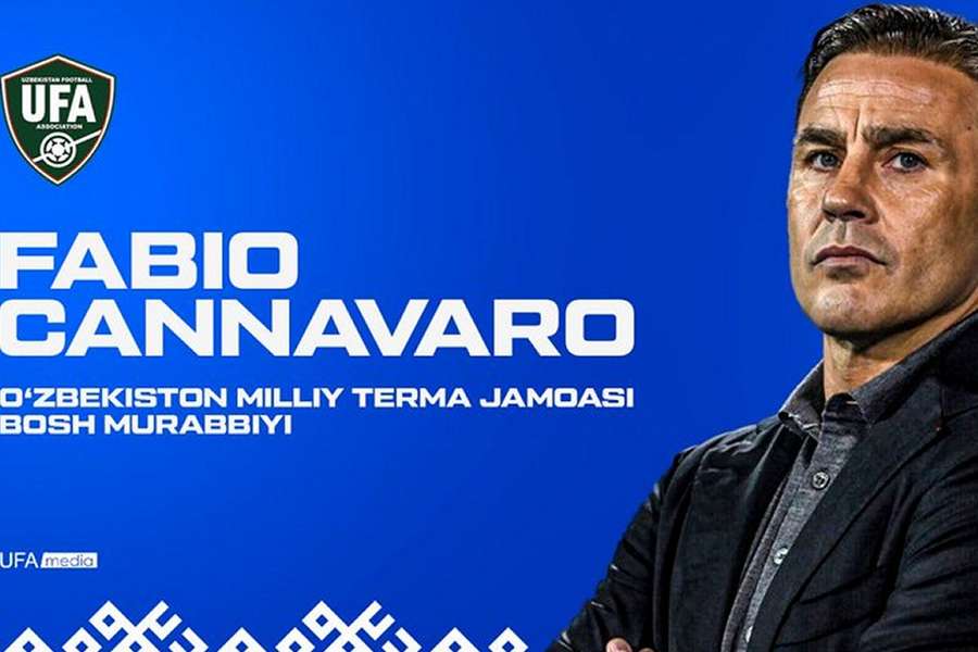 Cannavaro nommé nouveau sélectionneur de l’Ouzbékistan