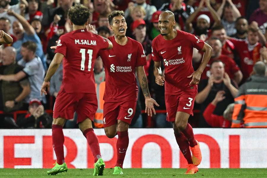 Roberto Firmino netted his third goal in two games to help Liverpool over the line