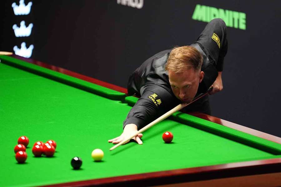 Judd Trump erwischt eine erfolgreiche zweite Session.