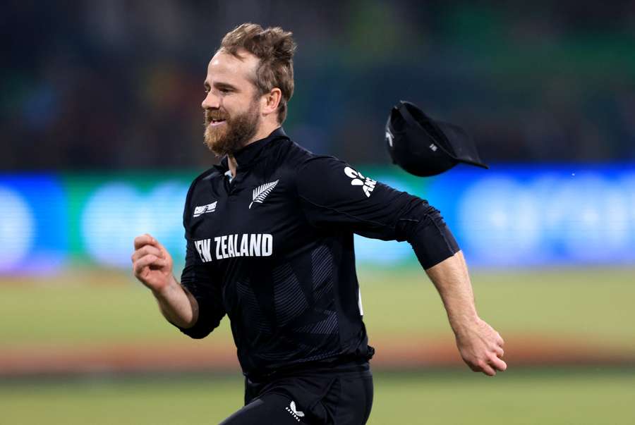 Kane Williamson in action