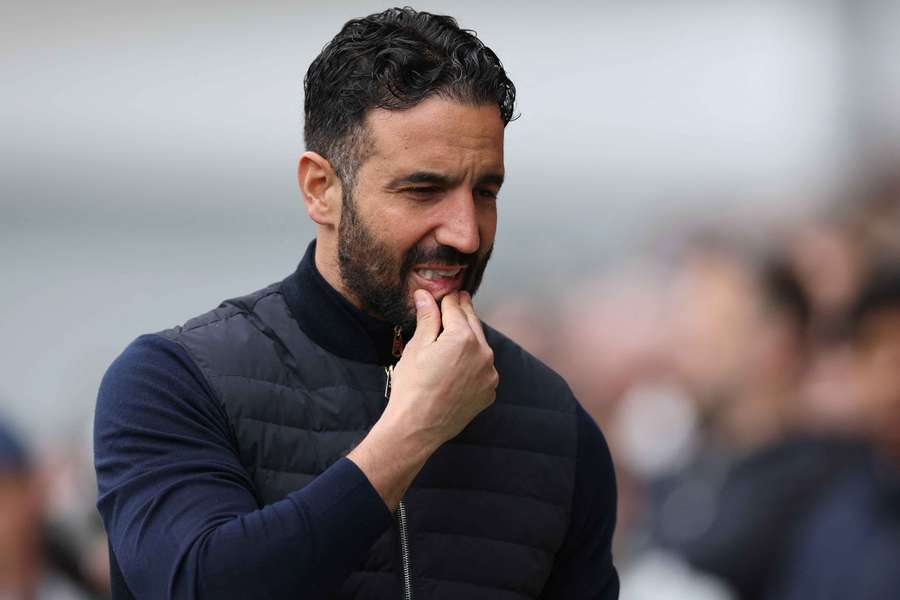 Rubén Amorim, entrenador del United
