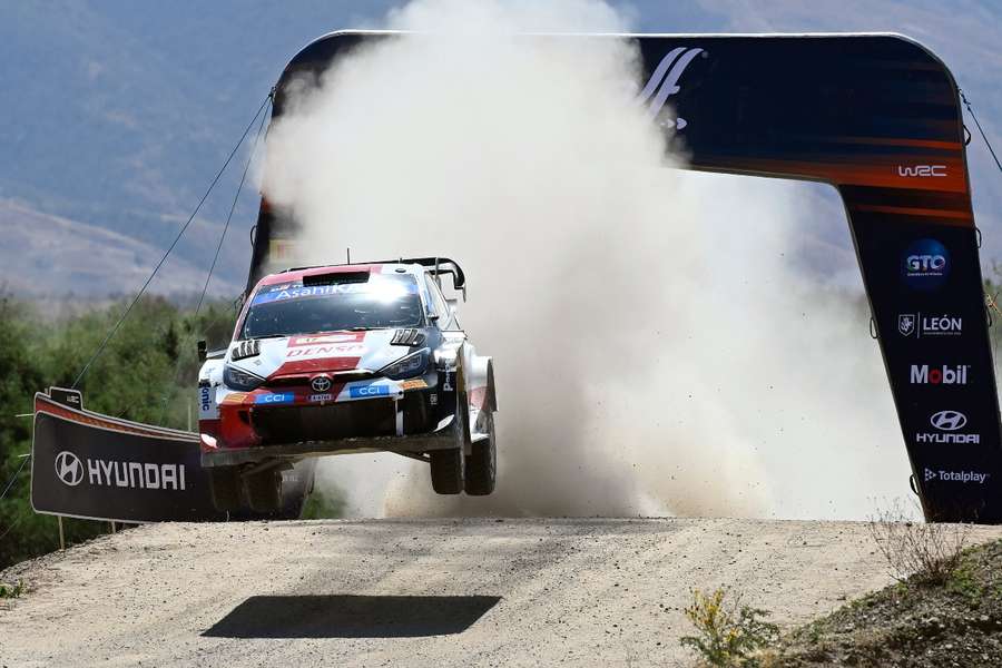 Ogier takes the the track in Mexico
