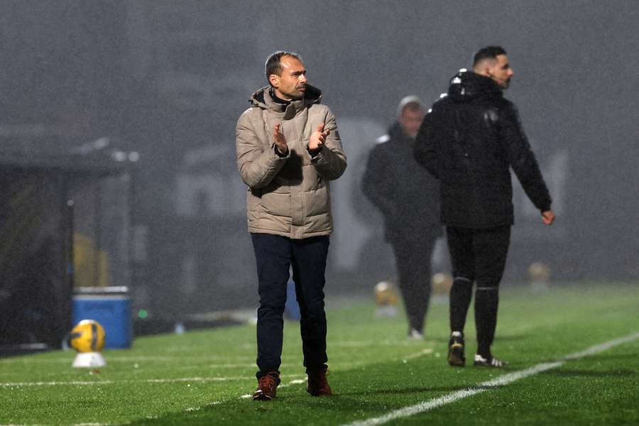 Hugo Oliveira, treinador do Famalicão Hugo Oliveira, treinador do Famalicão