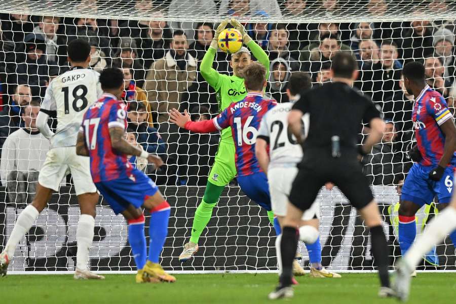 Stolpe ud for Liverpool i nulløsning på Selhurst Park