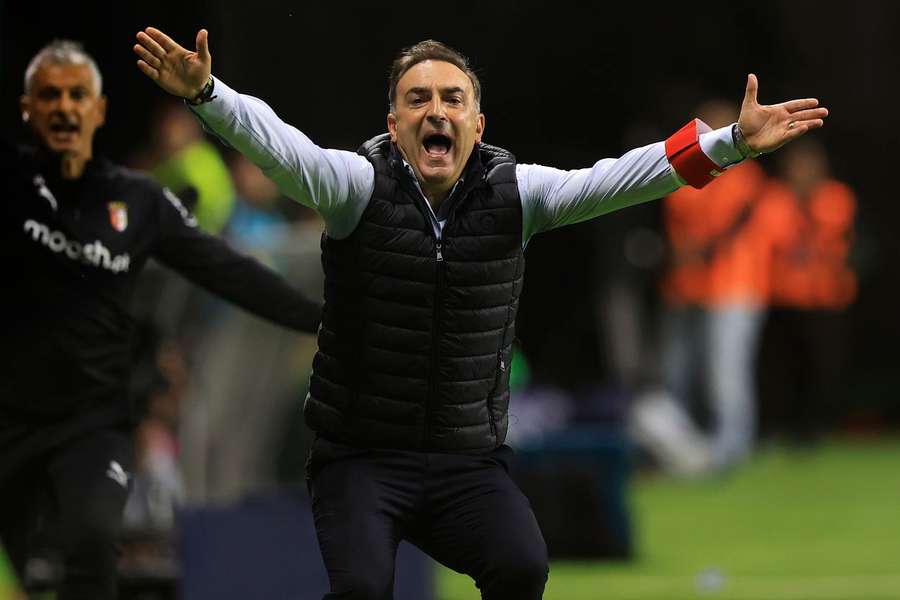 Carlos Carvalhal não começou a época no SC Braga