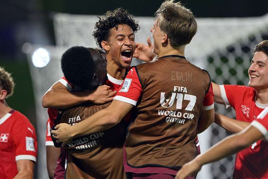 Suíça festejou no Mundial sub-17 Suíça festejou no Mundial sub-17