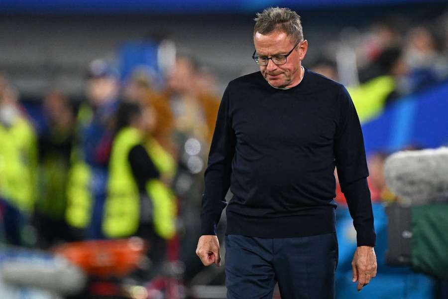 Ralf Rangnick hatte gegen Frankreich wenig Grund zum Lachen.