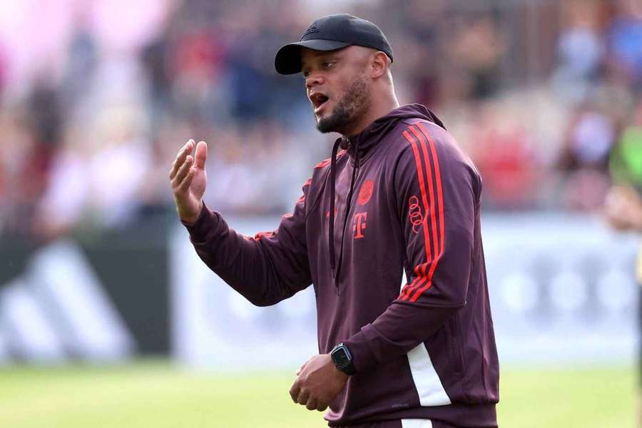 Vincent Kompany, treinador do Bayern Munique