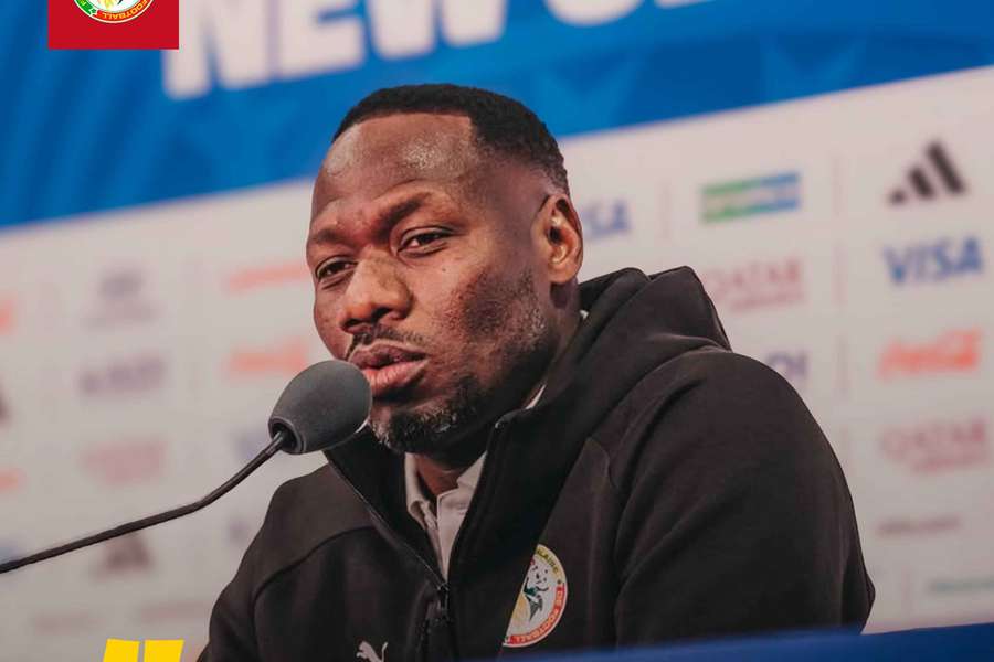 Senegal head coach Pape Thiaw Senegal head coach Pape Thiaw