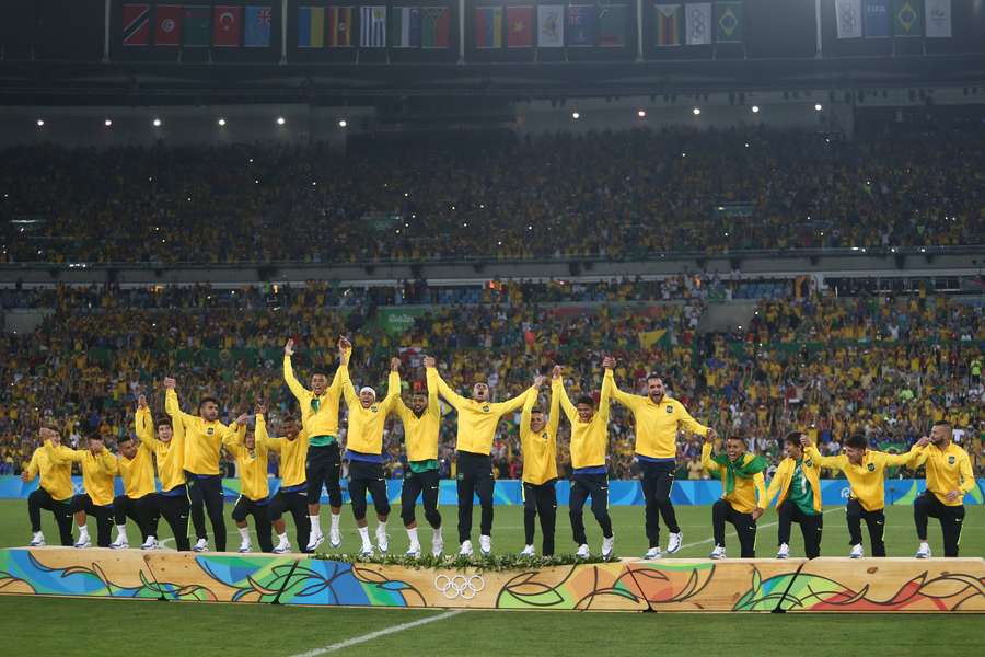 Brasil conquistou o ouro olímpico inédito em 2016