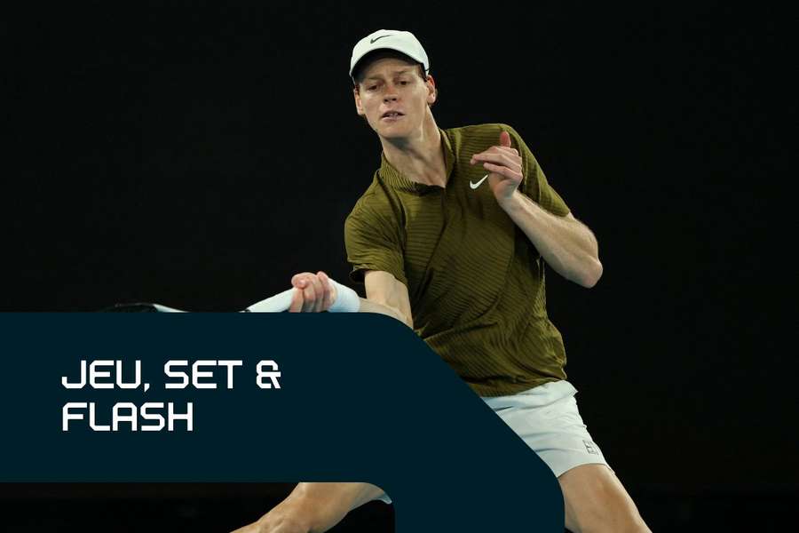 Sinner ce mercredi. Sinner ce mercredi.