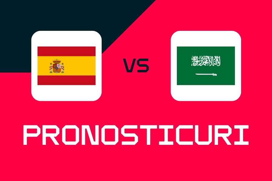 Spania - Arabia Saudită: Pronosticuri, cele mai bune pariuri și cote (Cupa Mondială) Spania - Arabia Saudită: Pronosticuri, cele mai bune pariuri și cote (Cupa Mondială)
