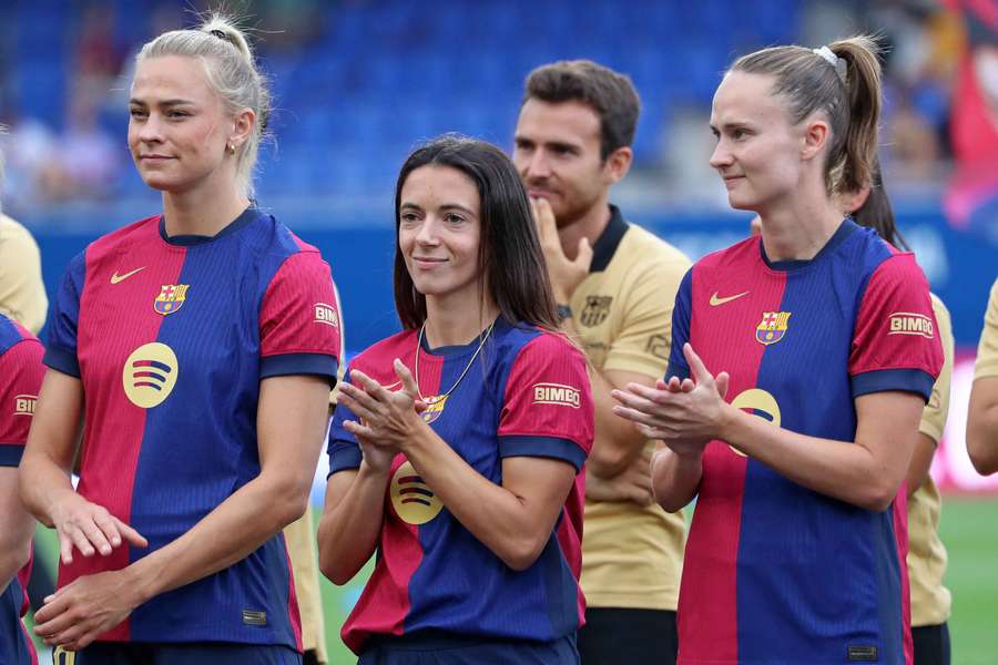 Fridolina Rolfo, Aitana Bonmati and Caroline Graham Hansen will be part of the Barça squad