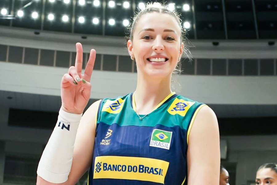 Maiara Basso comemora a 1ª vitória brasileira no Japão