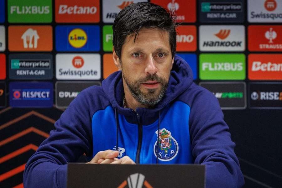 Vítor Bruno, treinador do FC Porto