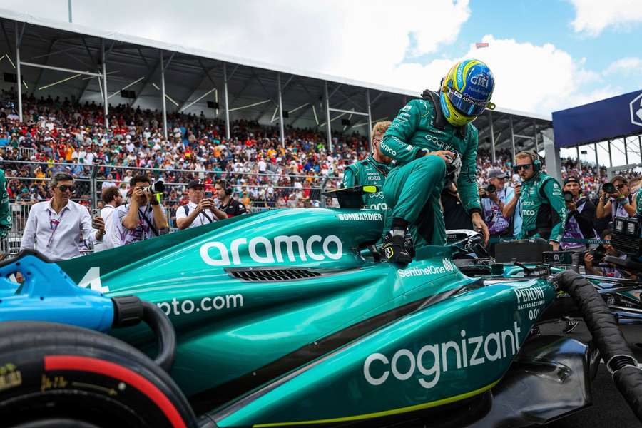 Fernando Alonso à Miami.