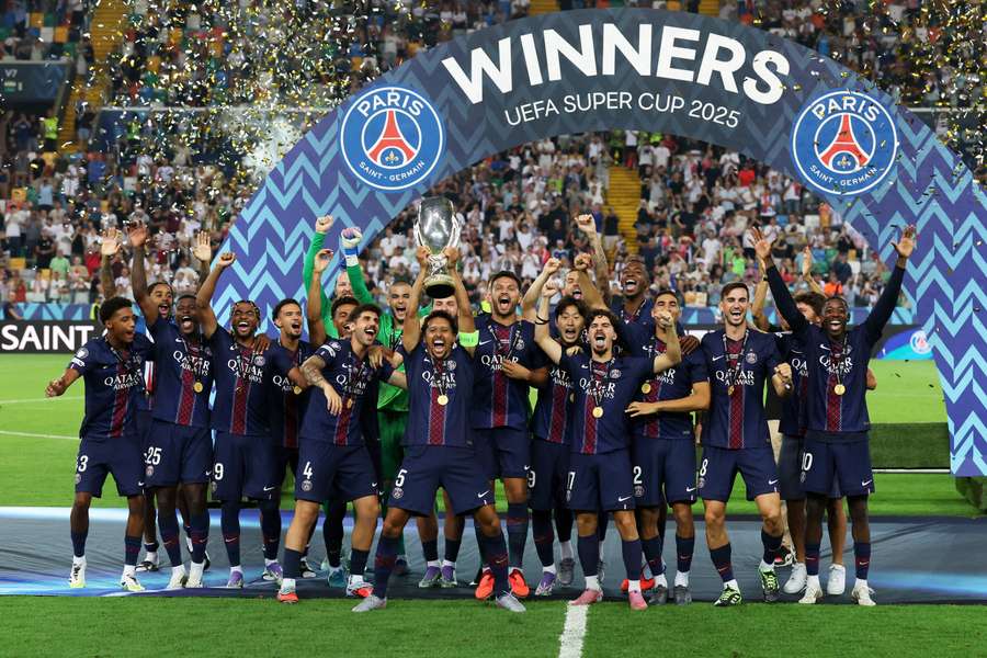 PSG added the Super Cup to their recent successes
