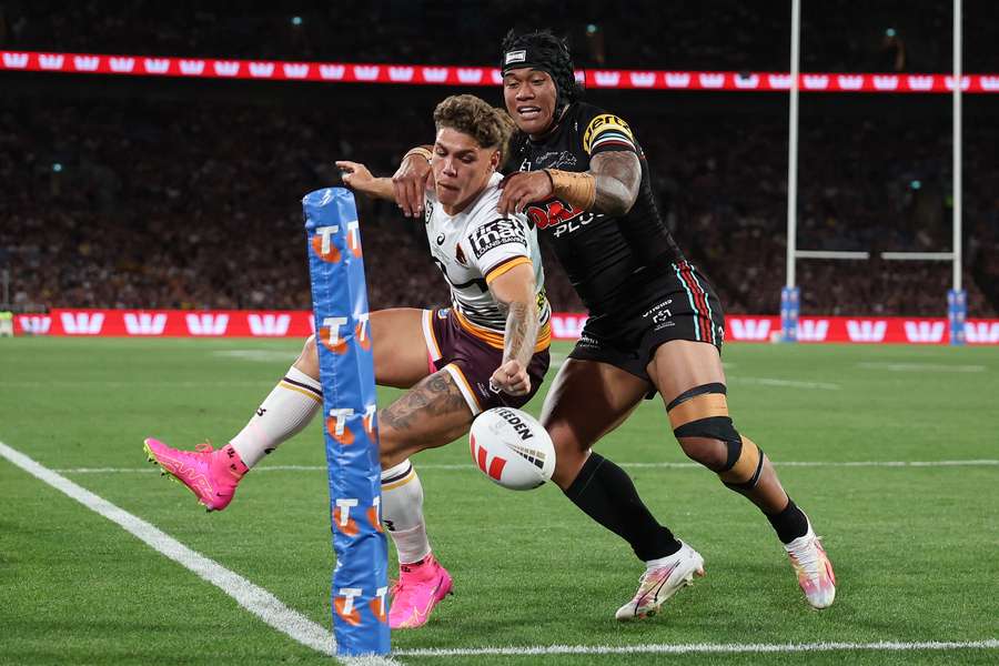 Brisbane fullback Reece Walsh has never beaten the Panthers in seven attempts.