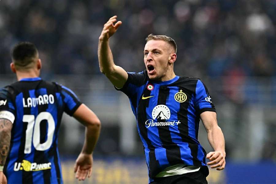 Davide Frattesi marcó el gol de la victoria del Inter en los últimos minutos