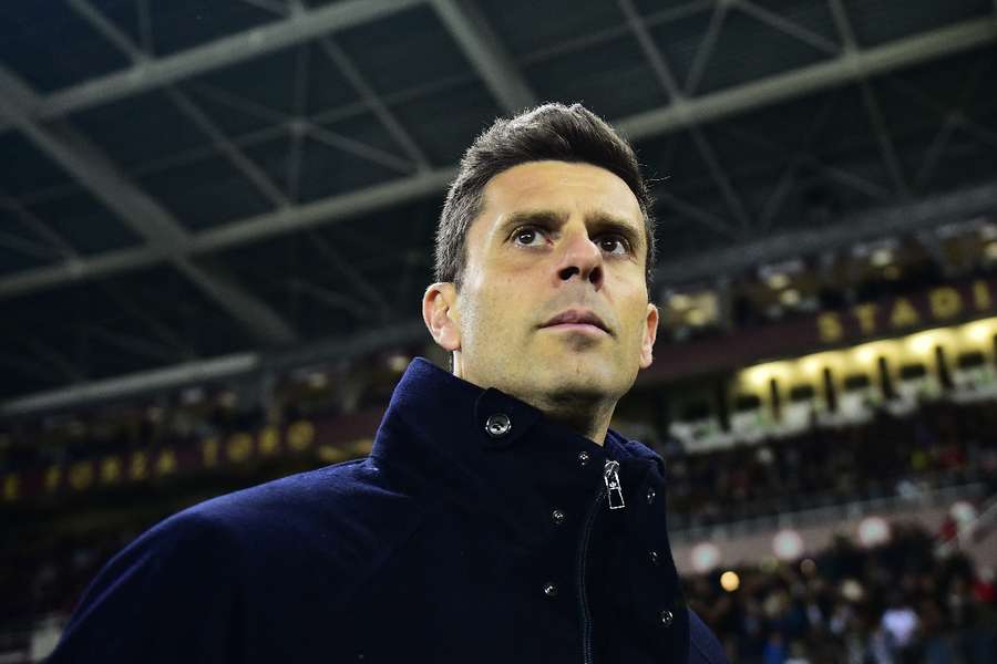 Thiago Motta before the match