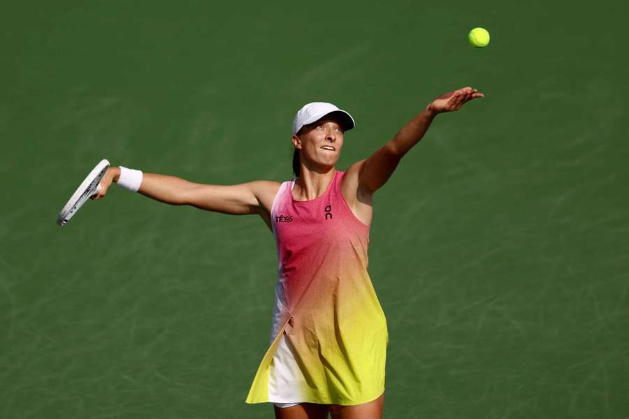 Swiatek fell in the quarter-finals to Andreeva