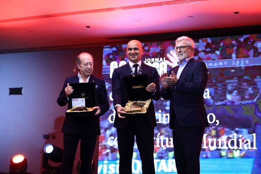 Martínez partilha êxitos do futebol português com antecessor e ex-internacionais Martínez partilha êxitos do futebol português com antecessor e ex-internacionais