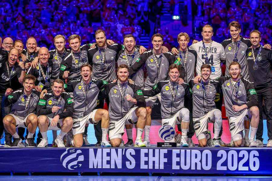 Die DHB-Stars werden für ihr EM-SIlber geehrt