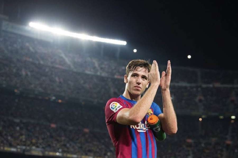 Nico González não conseguiu ter sucesso em Camp Nou