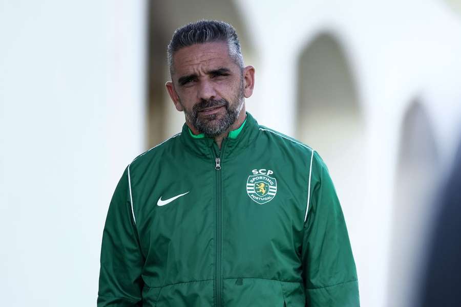 Rui Borges, treinador do Sporting