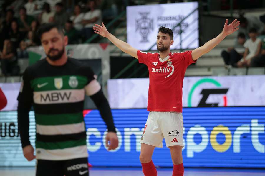 André Coelho marcou primeiro para o Benfica