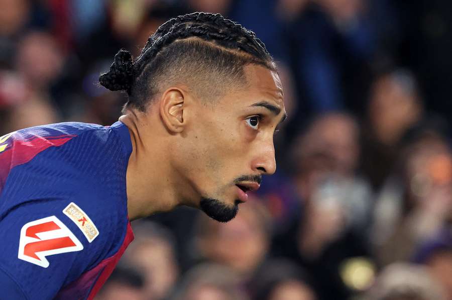 Raphinha, do Barcelona Raphinha, do Barcelona