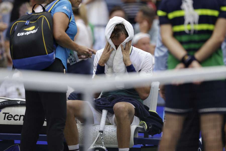 Medvedev și Rublev au îndurat canicula la US Open