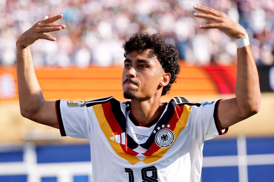 Nathaniel Brown was on World Cup duty with Germany at the World Cup until they were beaten by Paraguay Nathaniel Brown was on World Cup duty with Germany at the World Cup until they were beaten by Paraguay