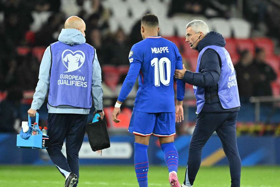 Mbappé, con Francia