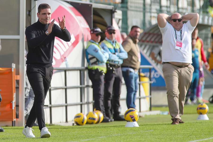 Tiago Margarido, treinador do Nacional Tiago Margarido, treinador do Nacional