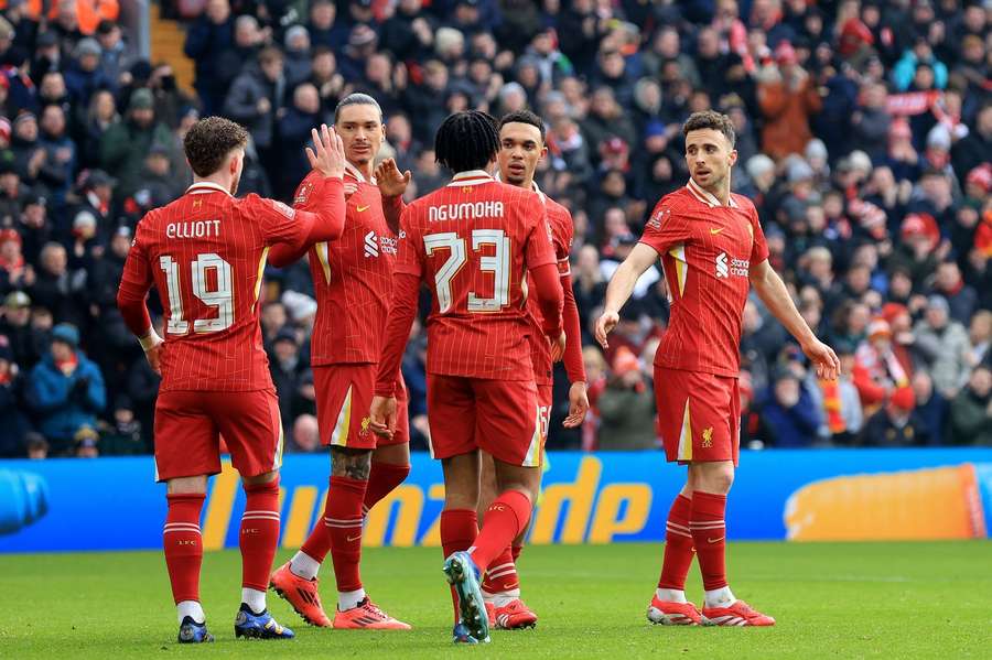 Liverpool moved into the fourth round