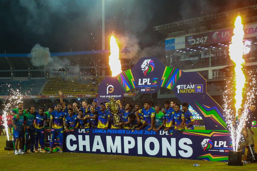 Jaffna Kings won the Lanka Premier League title in 2024